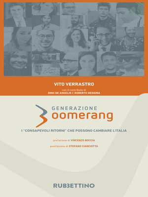cover image of Generazione Boomerang